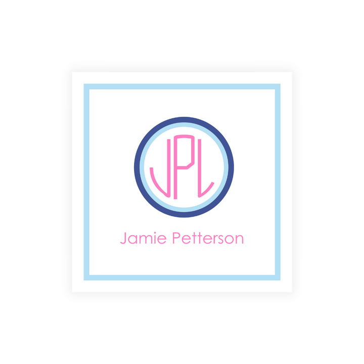 Monogrammed Stickers - design your own!