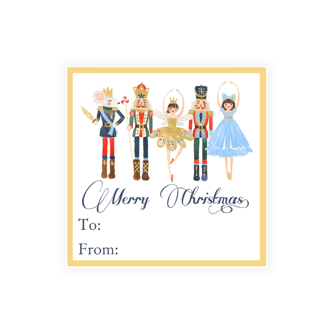 Nutcracker Suite Christmas Stickers