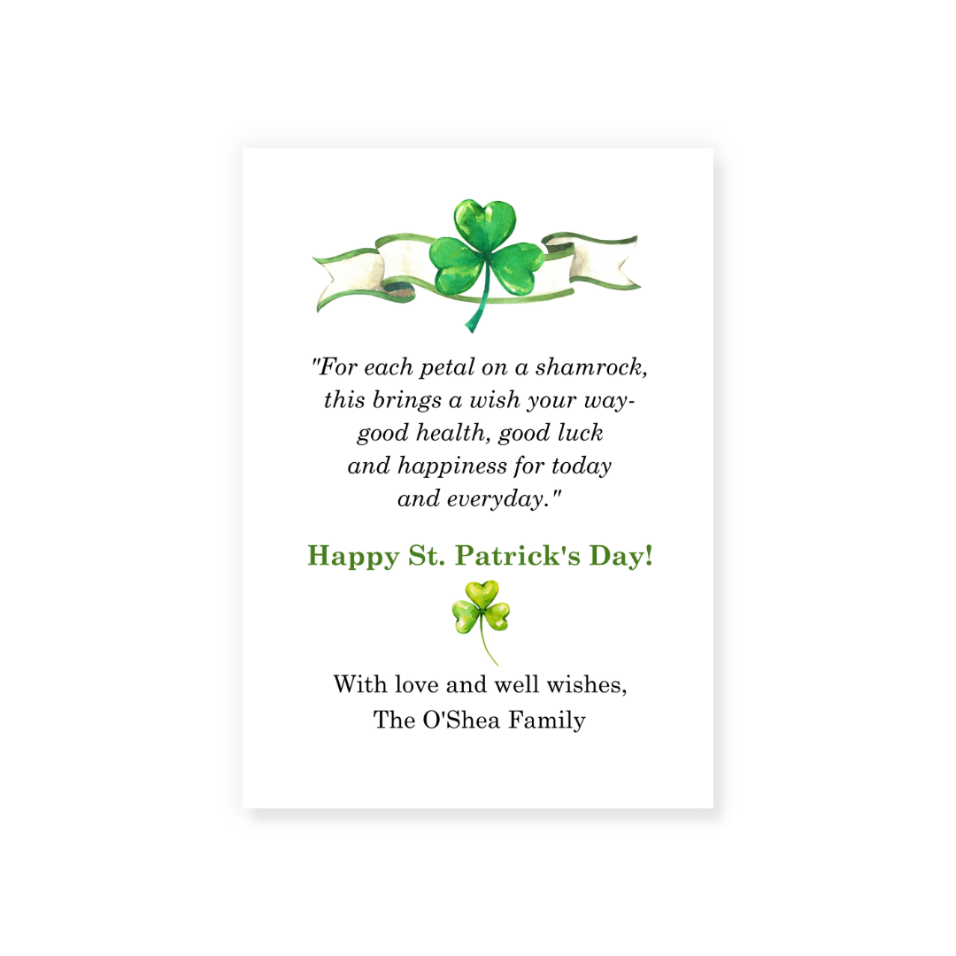 Well Wishes St. Patrick's Day Cards