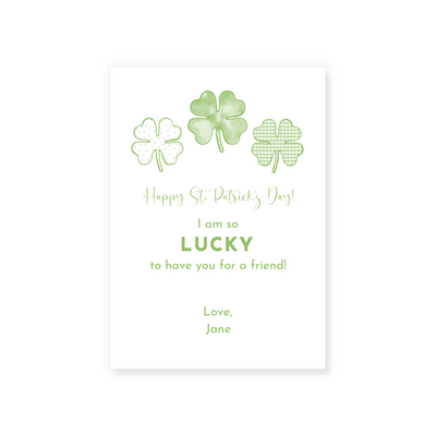 St. Patrick's Day Cards- LUCKY friend
