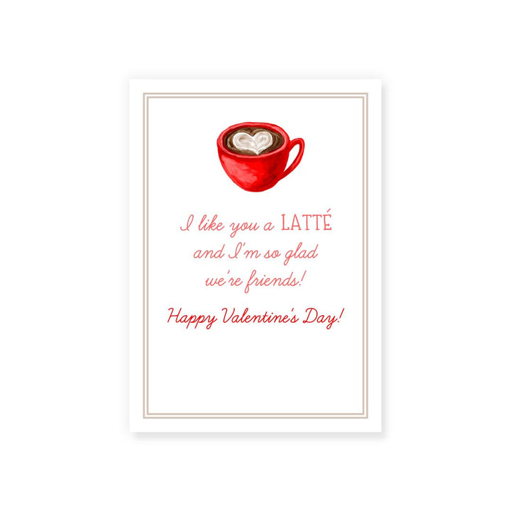 Latte Valentine Cards